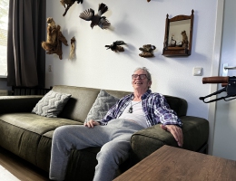 Leo, bewoner van Spathodea, heeft een bijzondere hobby